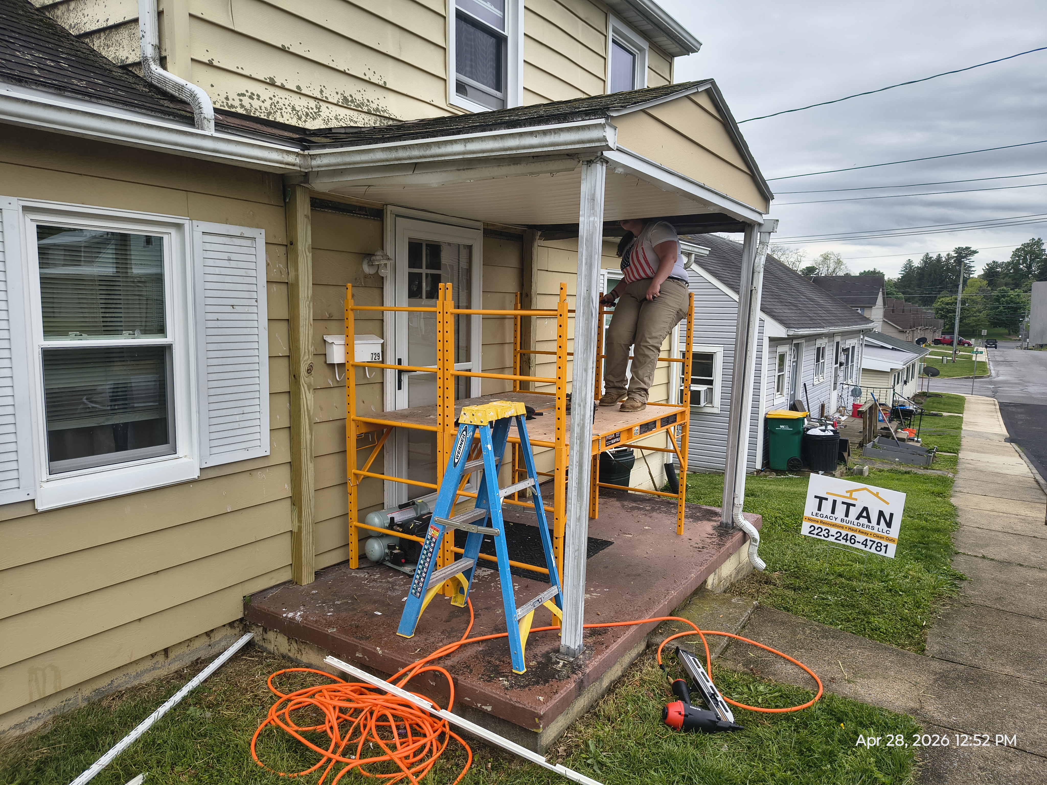 Porch build